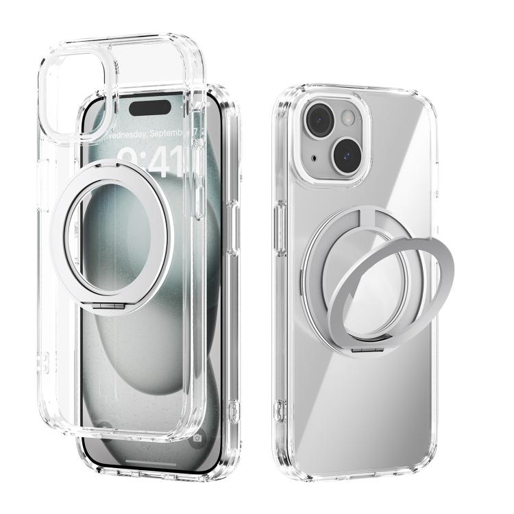 Capa Transparente para Telemóvel ABEEL MagSafe Q-LUCK Pivot, Para iPhone 15 Pro Max, Para iPhone 15 Pro, Para iPhone 15 Plus, Para iPhone 15, Para iPhone 14 Plus, Para iPhone 14, Para iPhone 14 Pro, Para iPhone 14 Pro Max