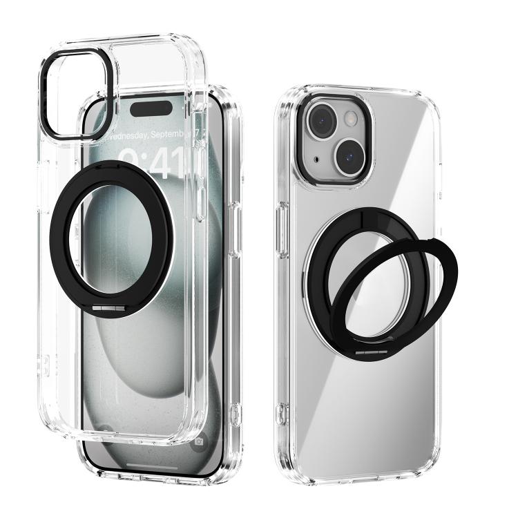 Capa Transparente para Telemóvel ABEEL MagSafe Q-LUCK Pivot, Para iPhone 15 Pro Max, Para iPhone 15 Pro, Para iPhone 15 Plus, Para iPhone 15, Para iPhone 14 Plus, Para iPhone 14, Para iPhone 14 Pro, Para iPhone 14 Pro Max