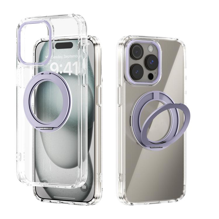 Capa transparente para telemóvel ABEEL MagSafe Q-LUCK com suporte pivotante, para iPhone 13 Pro Max, para iPhone 13 Pro, para iPhone 13