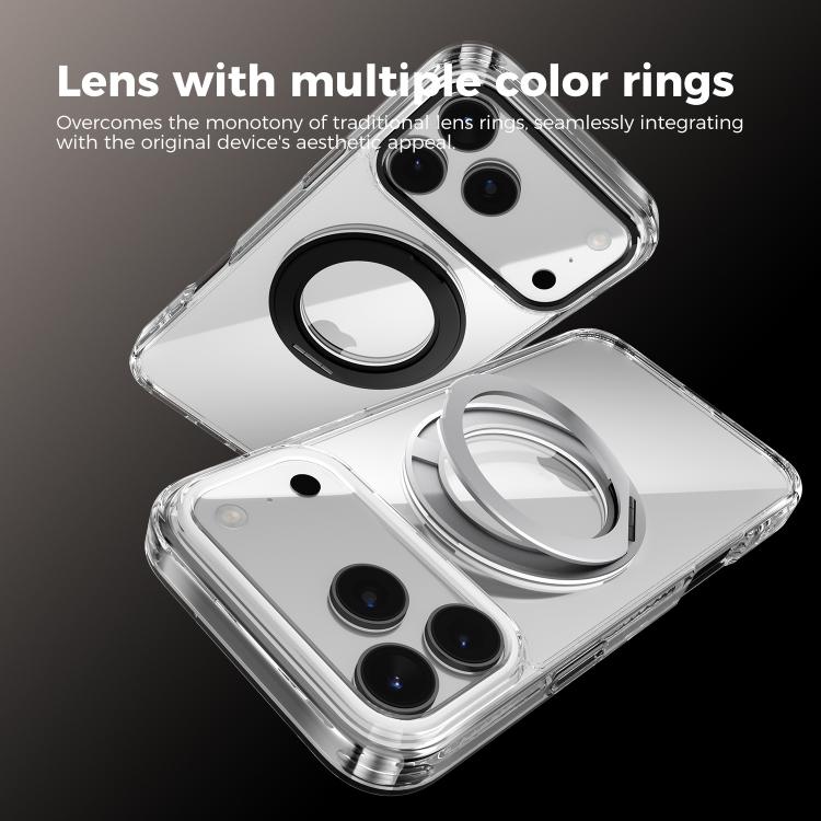 Capa transparente para telemóvel ABEEL MagSafe Q-LUCK com suporte pivotante, para iPhone 13 Pro Max, para iPhone 13 Pro, para iPhone 13