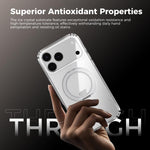 ABEEL MagSafe Q-LUCK Pivot Bracket Transparent Phone Case, For iPhone 17 Pro Max, For iPhone 17 Pro, For iPhone 17, For iPhone Air, For iPhone 16 Pro Max, For iPhone 16 Pro, For iPhone 16 Plus, For iPhone 16