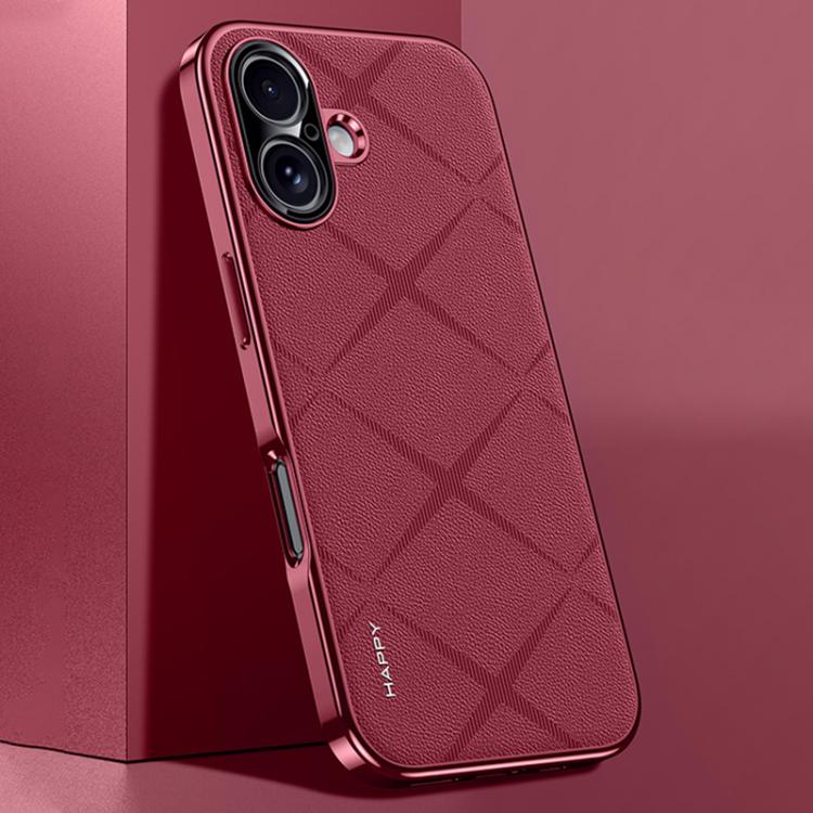 Capa para Telemóvel em PC de Pele Lisa, Para iPhone 17 Pro Max, Para iPhone 17 Pro, Para iPhone 17, Para iPhone Air