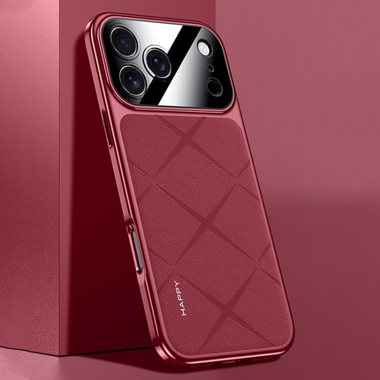Capa para Telemóvel em PC de Pele Lisa, Para iPhone 17 Pro Max, Para iPhone 17 Pro, Para iPhone 17, Para iPhone Air