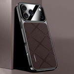 Capa para Telemóvel em PC de Pele Lisa, Para iPhone 17 Pro Max, Para iPhone 17 Pro, Para iPhone 17, Para iPhone Air