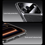 Capa para Telemóvel em PC de Pele Lisa com Padrão Dragão das Nuvens, Para iPhone 14 Pro Max