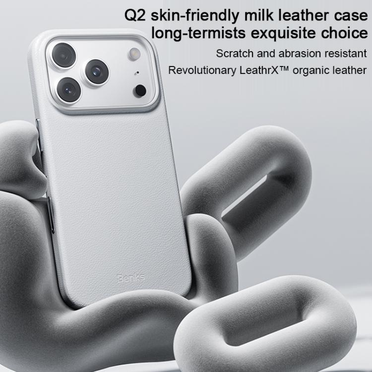 Capa Magnética Antichoque Benks Q2 Series MagSafe, Para iPhone 17 Pro Max, Para iPhone 17 Pro