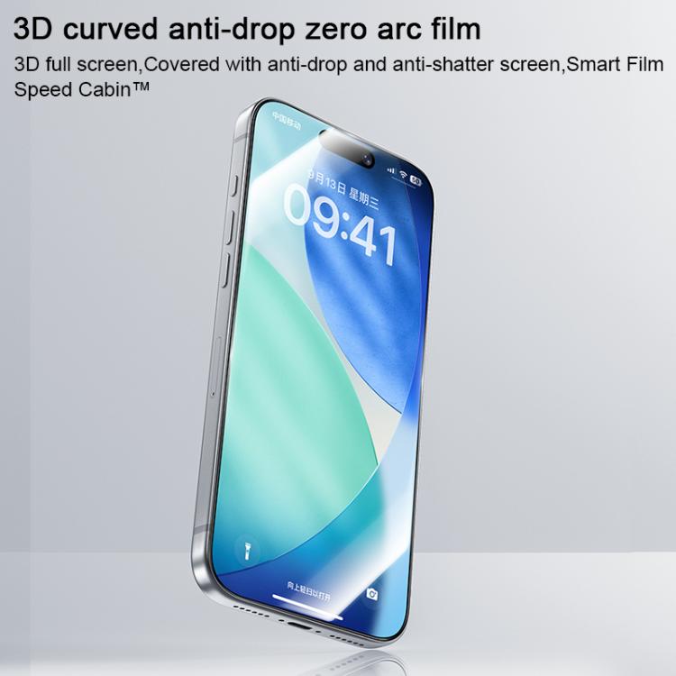 Benks Protetor de Ecrã Temperado HD com Borda Zero Curve, Para iPhone 17 Pro Max, Para iPhone 17, Para iPhone Air