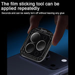 Benks Filme de Lente de Telefone AR Anti-reflexo Safira, Para iPhone 17 Pro Max / 17 Pro