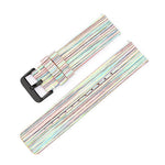 Stainless Steel Pin Buckle Nylon Woven Canvas Watch Band, 12mm, 14mm