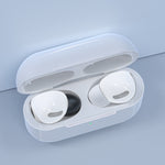 12 Peças de Ponteiras de Espuma de Memória Substituíveis para Auscultadores Sem Fios AirPods Pro, com Caixa de Armazenamento, Espuma de Memória Cinzenta