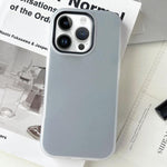 Capa de Telefone Híbrida TPU com PC e Textura Mate em Cor Jelly, para iPhone 12 Pro Max, para iPhone 12 Pro, para iPhone 11