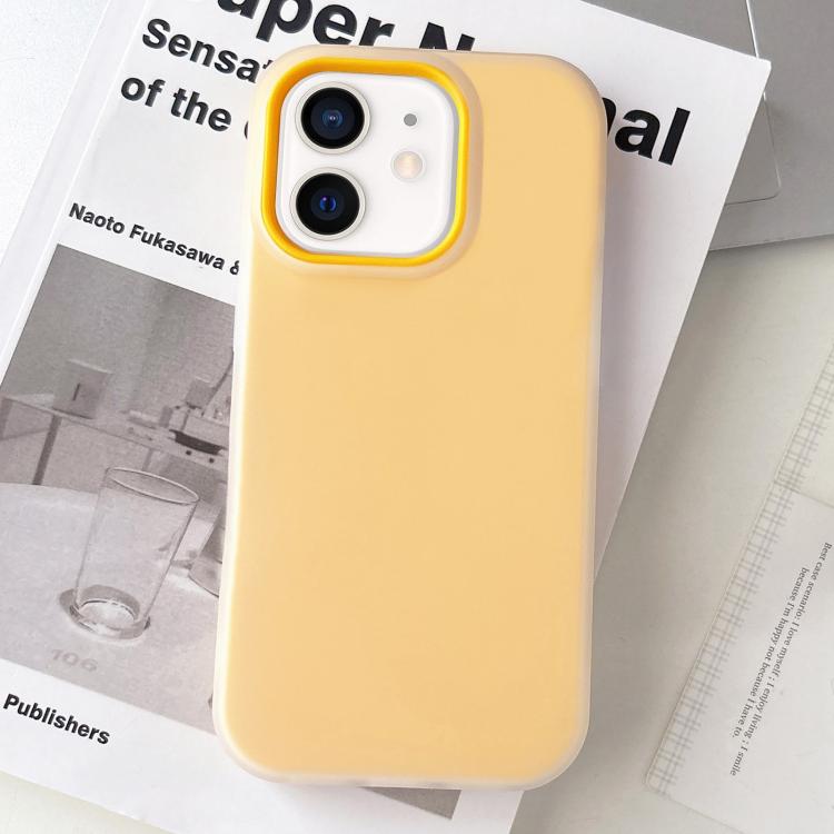 Capa de Telefone Híbrida TPU com PC e Textura Mate em Cor Jelly, para iPhone 12 Pro Max, para iPhone 12 Pro, para iPhone 11