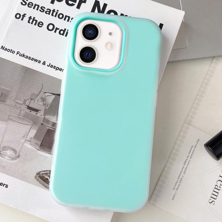 Capa de Telefone Híbrida TPU com PC e Textura Mate em Cor Jelly, para iPhone 12 Pro Max, para iPhone 12 Pro, para iPhone 11