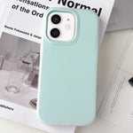 Capa de Telefone Híbrida TPU com PC e Textura Mate em Cor Jelly, para iPhone 12 Pro Max, para iPhone 12 Pro, para iPhone 11