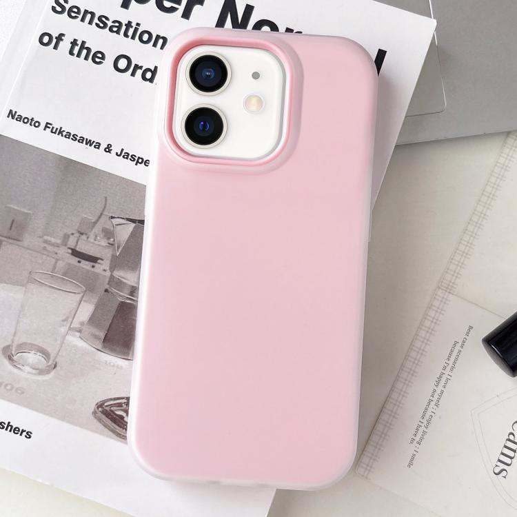 Capa de Telefone Híbrida TPU com PC e Textura Mate em Cor Jelly, para iPhone 12 Pro Max, para iPhone 12 Pro, para iPhone 11