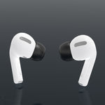 6 Pares de Ponteiras de Silicone Substituíveis para Auscultadores Sem Fios AirPods Pro, com Caixa de Armazenamento, Silicone Branco