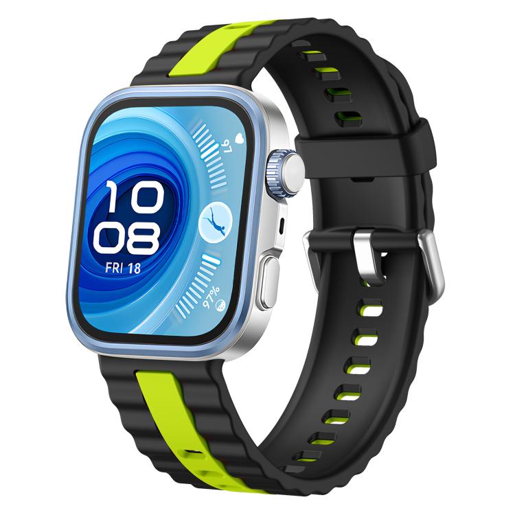 xDfind Sport Vertical Striped Two Color Silicone Watch Band, For Huawei Watch Fit 5 / Fit 5 Pro / Fit 4 Pro