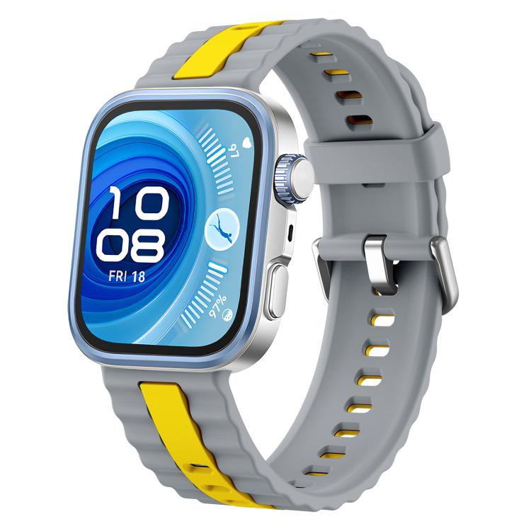 xDfind Sport Vertical Striped Two Color Silicone Watch Band, For Huawei Watch Fit 5 / Fit 5 Pro / Fit 4 Pro