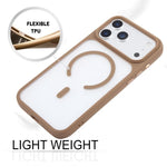Capa MagSafe Fosca GEBEI Jazz Series Skin Feel, Para iPhone 17 Pro Max, Para iPhone 17 Pro, Para iPhone 17, Para iPhone Air