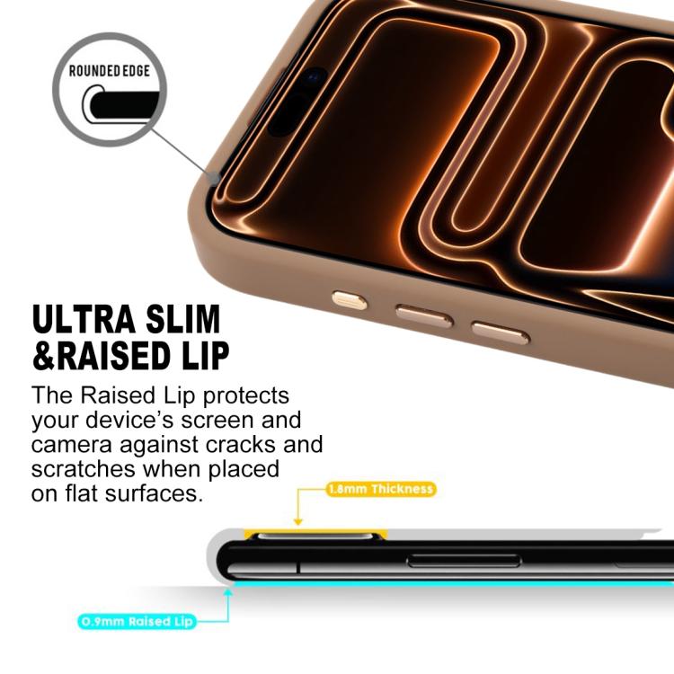 Capa MagSafe Fosca GEBEI Jazz Series Skin Feel, Para iPhone 17 Pro Max, Para iPhone 17 Pro, Para iPhone 17, Para iPhone Air