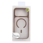 Capa MagSafe Fosca GEBEI Jazz Series Skin Feel, Para iPhone 17 Pro Max, Para iPhone 17 Pro, Para iPhone 17, Para iPhone Air