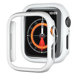 Capa de Relógio xDfind PC Fosca Oca de Cobertura Parcial, Para Apple Watch Ultra 3 / 2 / 1 49mm, Para Apple Watch Series 9 / 8 / 7 45mm, Para Apple Watch Series 9 / 8 / 7 41mm, Para Apple Watch Series 3 / 2 / 1 38mm