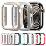 Capa de Relógio xDfind PC Fosca Oca de Cobertura Parcial, Para Apple Watch Ultra 3 / 2 / 1 49mm, Para Apple Watch Series 9 / 8 / 7 45mm, Para Apple Watch Series 9 / 8 / 7 41mm, Para Apple Watch Series 3 / 2 / 1 38mm