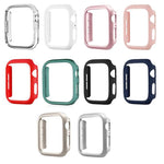 Capa de Relógio xDfind PC Fosca Oca de Cobertura Parcial, Para Apple Watch Ultra 3 / 2 / 1 49mm, Para Apple Watch Series 9 / 8 / 7 45mm, Para Apple Watch Series 9 / 8 / 7 41mm, Para Apple Watch Series 3 / 2 / 1 38mm