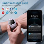 LC31 Relógio inteligente desportivo ao ar livre com ecrã TFT tátil completo de 1,75 polegadas, chamada Bluetooth com lanterna