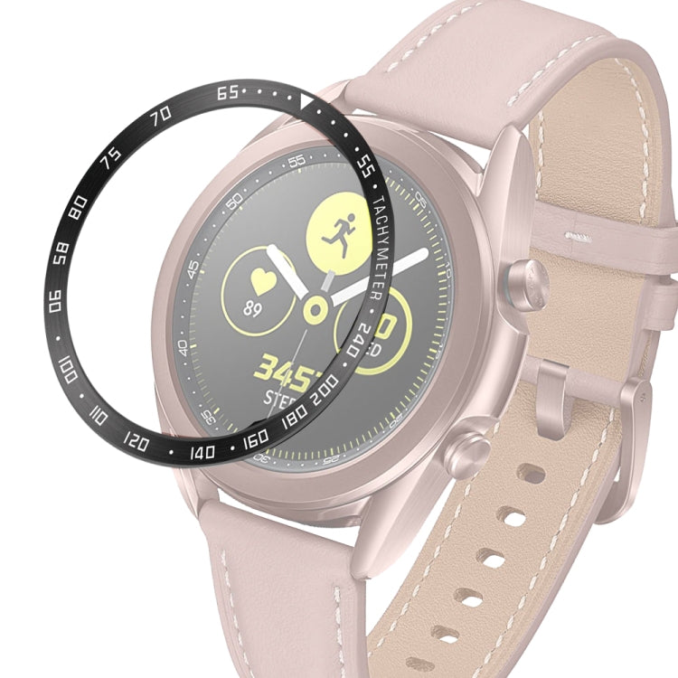 Anel de Aço para Smartwatch, Versão E, Para Samsung Galaxy Watch 3 41mm, Para Samsung Galaxy Watch 3 45mm