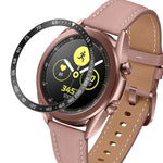 Anel de Aço para Smartwatch, Versão E, Para Samsung Galaxy Watch 3 41mm, Para Samsung Galaxy Watch 3 45mm