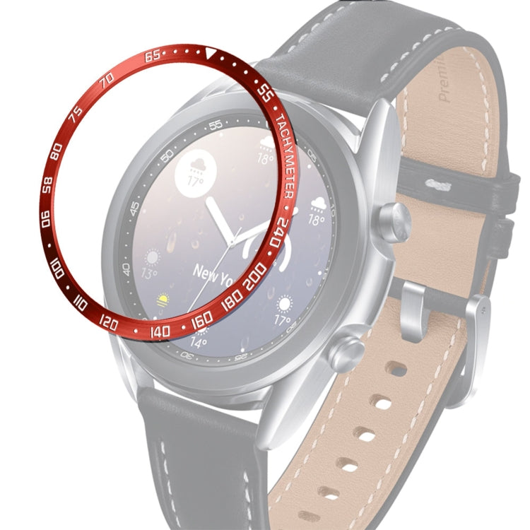 Anel de Aço para Smartwatch, Versão E, Para Samsung Galaxy Watch 3 41mm, Para Samsung Galaxy Watch 3 45mm