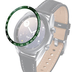 Anel de Aço para Smartwatch, Versão E, Para Samsung Galaxy Watch 3 41mm, Para Samsung Galaxy Watch 3 45mm