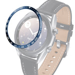 Anel de Aço para Smartwatch, Versão E, Para Samsung Galaxy Watch 3 41mm, Para Samsung Galaxy Watch 3 45mm
