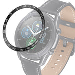 Anel de Aço para Smartwatch, Versão E, Para Samsung Galaxy Watch 3 41mm, Para Samsung Galaxy Watch 3 45mm