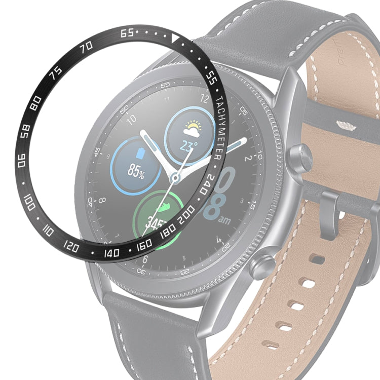 Anel de Aço para Smartwatch, Versão E, Para Samsung Galaxy Watch 3 41mm, Para Samsung Galaxy Watch 3 45mm
