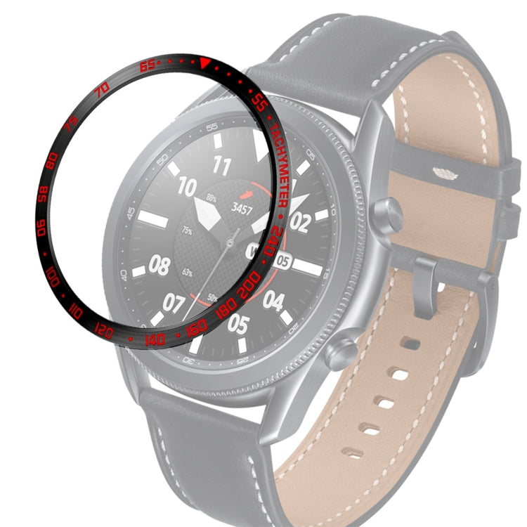 Anel de Aço para Smartwatch, Versão E, Para Samsung Galaxy Watch 3 41mm, Para Samsung Galaxy Watch 3 45mm
