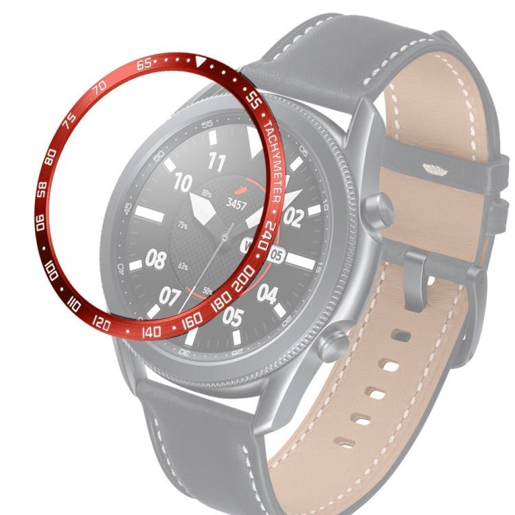Anel de Aço para Smartwatch, Versão E, Para Samsung Galaxy Watch 3 41mm, Para Samsung Galaxy Watch 3 45mm