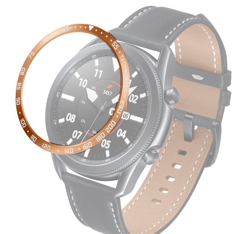 Anel de Aço para Smartwatch, Versão E, Para Samsung Galaxy Watch 3 41mm, Para Samsung Galaxy Watch 3 45mm