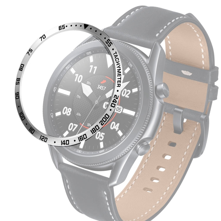 Anel de Aço para Smartwatch, Versão E, Para Samsung Galaxy Watch 3 41mm, Para Samsung Galaxy Watch 3 45mm
