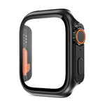 Capa de Relógio xDfind PC com Filme de Vidro Temperado Integrado para Ultra 49mm, Para Apple Watch Series 6 / 5 / 4 / SE 44mm, Para Apple Watch Series 6 / 5 / 4 / SE 40mm, Para Apple Watch Series 9 / 8 / 7 45mm, Para Apple Watch Series 9 / 8 / 7 41mm