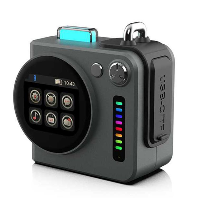 Altifalante Sem Fios Bluetooth 5.4 Portátil com Ecrã LED Inteligente G300, G300 (Cinza), G300 (Branco)