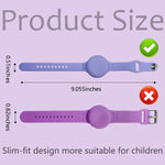 xDfind Capa Protetora Estilo Pulseira de Silicone Anti-perda, Para AirTag 2ª Geração / AirTag 1ª Geração