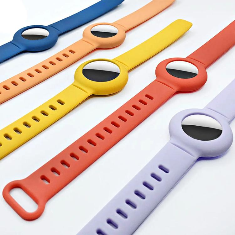 Capa Protetora Estilo Banda de Silicone Respirável para Rastreador Anti-perda xDfind, Para AirTag 2ª Geração / AirTag 1ª Geração