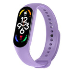 xDfind Solid Color Integrated Cover Silicone Watch Band, For Xiaomi Smart Band 10 / 9 / 8
