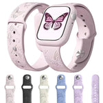 Pulseira de Silicone com Gravação a Laser 3D xDfind, Para Apple Watch 42 / 44 / 45 / 46 / 49mm, Para Apple Watch 38 / 40 / 41 / S11 42mm