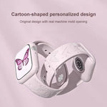 Pulseira de Silicone com Gravação a Laser 3D xDfind, Para Apple Watch 42 / 44 / 45 / 46 / 49mm, Para Apple Watch 38 / 40 / 41 / S11 42mm