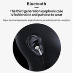 Auricular Bluetooth 5.1 M60 com Som Surround 8D Sem Fios para Pescoço Suporta Cartão TF Modo MP3
