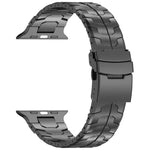 Pulseira de Relógio com Fecho de Segurança Destacável em Liga de Titânio, Para Apple Watch 46mm / 49mm / 45mm / 44mm, Para Apple Watch 42mm / 41mm / 40mm / 38mm