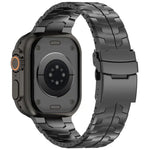 Pulseira de Relógio com Fecho de Segurança Destacável em Liga de Titânio, Para Apple Watch 46mm / 49mm / 45mm / 44mm, Para Apple Watch 42mm / 41mm / 40mm / 38mm